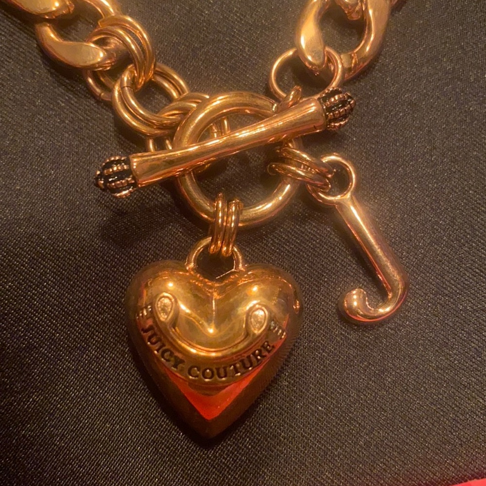 Juicy couture HEART STARTER NECKLACE in gold